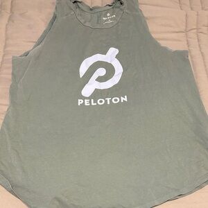 Peloton Women's Olive Muscle Tee